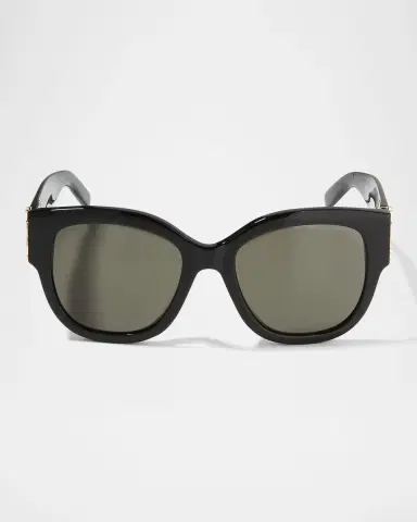 Saint Laurent YSL Oversized Acetate Cat-Eye Sunglasses | Thumbnail 3 Saint Laurent YSL Oversized Acetate Cat-Eye Sunglasses | Thumbnail 3