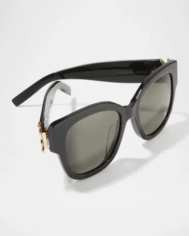 Saint Laurent YSL Oversized Acetate Cat-Eye Sunglasses | Thumbnail 5 Saint Laurent YSL Oversized Acetate Cat-Eye Sunglasses | Thumbnail 5