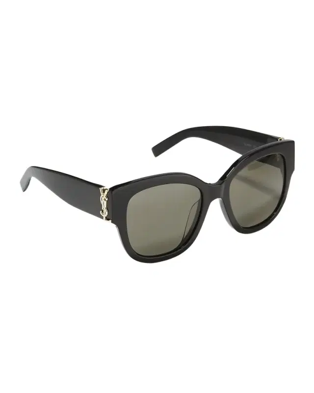 Saint Laurent YSL Oversized Acetate Cat-Eye Sunglasses