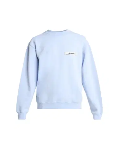 Jacquemus Men's Grosgrain Logo Cotton Sweatshirt | Thumbnail 1