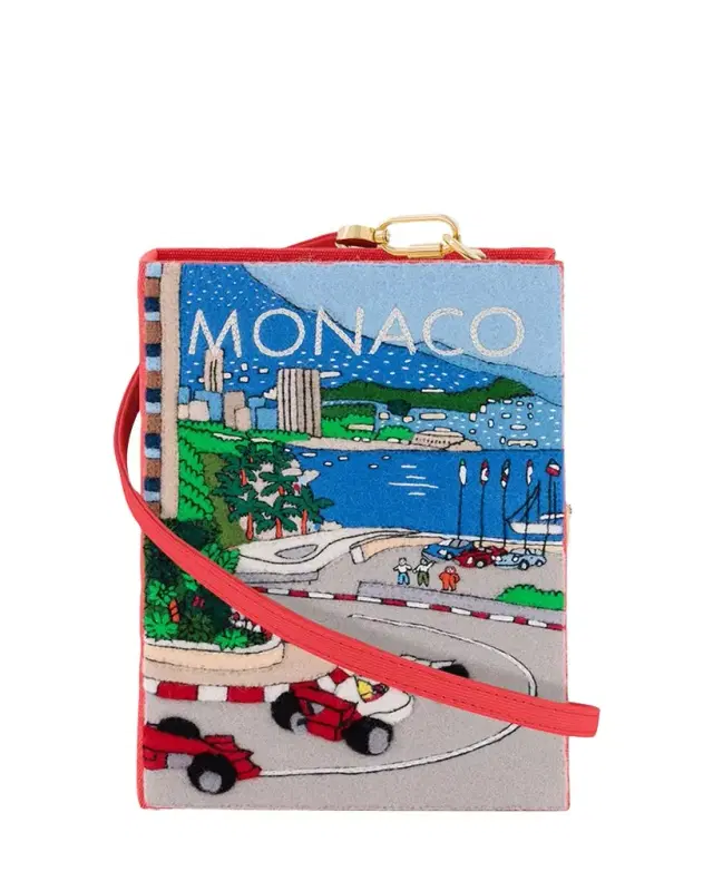 Monaco Book Clutch Bag with Strap