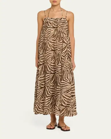 Zimmermann Wanderlust Zebra Maxi Dress | Thumbnail 2