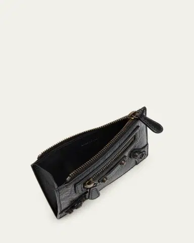 Balenciaga Le City Arena Leather Card Holder | Thumbnail 5 Balenciaga Le City Arena Leather Card Holder | Thumbnail 5