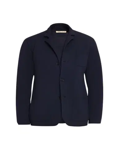 Maurizio Baldassari Men's Cashmere Knit Patch-Pocket Blazer | Thumbnail 1