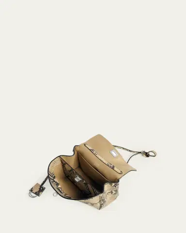 Balenciaga Rodeo Python-Embossed Leather Top-Handle Bag | Thumbnail 3 Balenciaga Rodeo Python-Embossed Leather Top-Handle Bag | Thumbnail 3