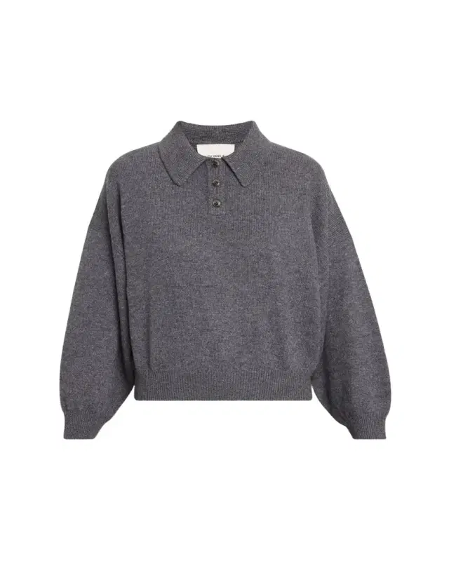 Lisa Yang Etta Cashmere Polo Sweater