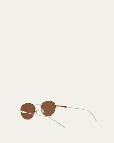 Celine 49mm Metal Round Sunglasses | Thumbnail 3 Celine 49mm Metal Round Sunglasses | Thumbnail 3