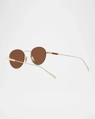 Celine 49mm Metal Round Sunglasses | Thumbnail 4 Celine 49mm Metal Round Sunglasses | Thumbnail 4