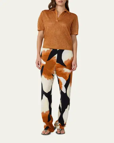 Diane von Furstenberg Maren Shimmer Mesh Knit Sweater | Thumbnail 2 Diane von Furstenberg Maren Shimmer Mesh Knit Sweater | Thumbnail 2