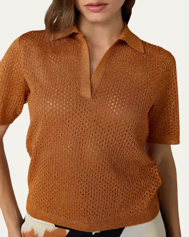Diane von Furstenberg Maren Shimmer Mesh Knit Sweater | Thumbnail 5 Diane von Furstenberg Maren Shimmer Mesh Knit Sweater | Thumbnail 5