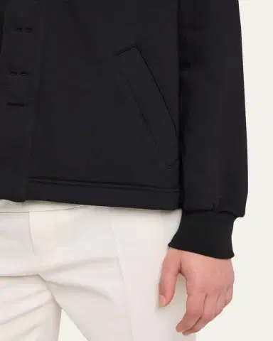 MORDECAI Men's Cotton Fleece Cardigan | Thumbnail 5 MORDECAI Men's Cotton Fleece Cardigan | Thumbnail 5