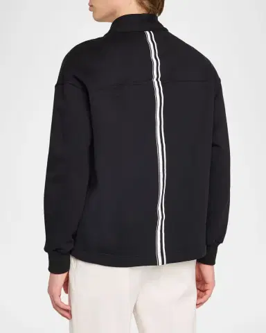MORDECAI Men's Cotton Fleece Cardigan | Thumbnail 7 MORDECAI Men's Cotton Fleece Cardigan | Thumbnail 7