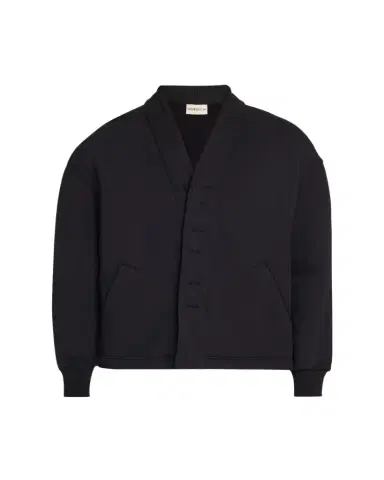 MORDECAI Men's Cotton Fleece Cardigan | Thumbnail 1 MORDECAI Men's Cotton Fleece Cardigan | Thumbnail 1
