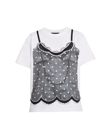 Marc Jacobs Trompe L'Oeil Cami T-Shirt | Thumbnail 1 Marc Jacobs Trompe L'Oeil Cami T-Shirt | Thumbnail 1