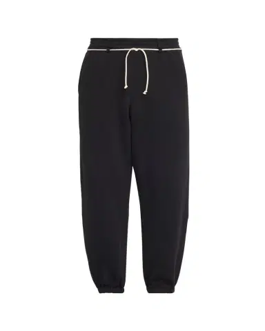 MORDECAI Men's Fleece Stripe-Trim Drawcord Joggers | Thumbnail 1 MORDECAI Men's Fleece Stripe-Trim Drawcord Joggers | Thumbnail 1