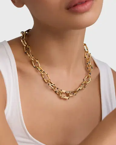 NOUVEL HERITAGE 18K Gold Try Me Necklace | Thumbnail 3 NOUVEL HERITAGE 18K Gold Try Me Necklace | Thumbnail 3