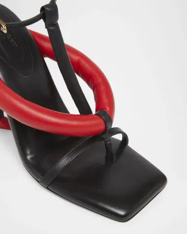 Givenchy 95mm Boudoir Leather Thong Sandals | Thumbnail 4 Givenchy 95mm Boudoir Leather Thong Sandals | Thumbnail 4
