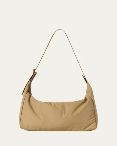 The Row Men's Logan Nylon East-West Bag | Thumbnail 3 The Row Men's Logan Nylon East-West Bag | Thumbnail 3
