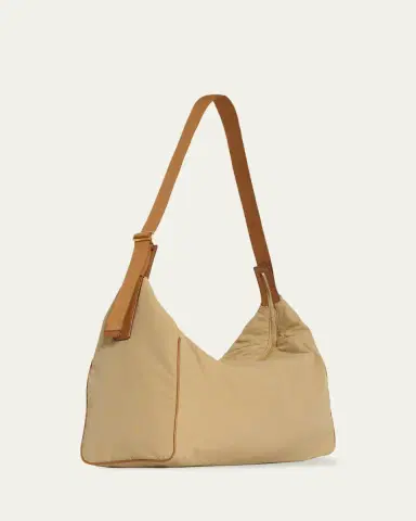The Row Men's Logan Nylon East-West Bag | Thumbnail 4 The Row Men's Logan Nylon East-West Bag | Thumbnail 4