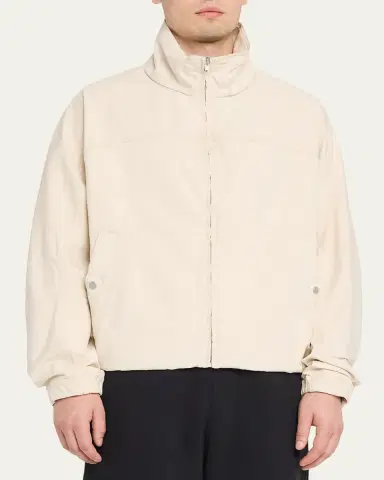 MORDECAI Men's Cotton Drill Stand-Collar Blouson Jacket | Thumbnail 4