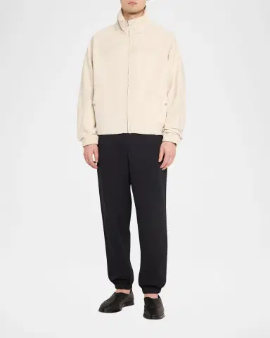 MORDECAI Men's Cotton Drill Stand-Collar Blouson Jacket | Thumbnail 6