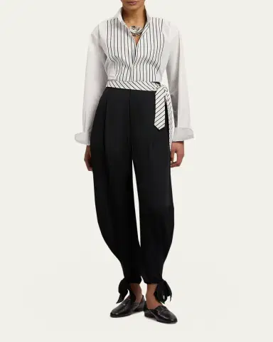 Ralph Lauren Collection Giavanna Satin Pants | Thumbnail 2 Ralph Lauren Collection Giavanna Satin Pants | Thumbnail 2