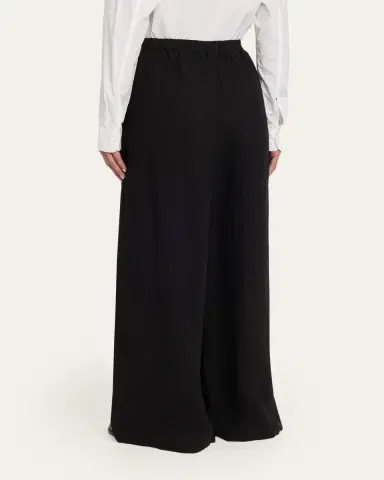 Eskandar Flared Trousers | Thumbnail 3 Eskandar Flared Trousers | Thumbnail 3