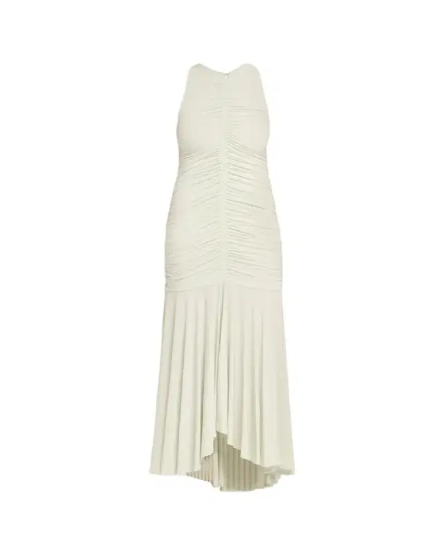 A.L.C. Ayla Ruched Fit-&-Flare Maxi Dress