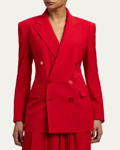 Ralph Lauren Collection Ramona Wool-Blend Jacket | Thumbnail 4 Ralph Lauren Collection Ramona Wool-Blend Jacket | Thumbnail 4