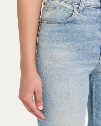 Jamie Haller The Crease Flared Jeans in Beach Indigo | Thumbnail 5 Jamie Haller The Crease Flared Jeans in Beach Indigo | Thumbnail 5