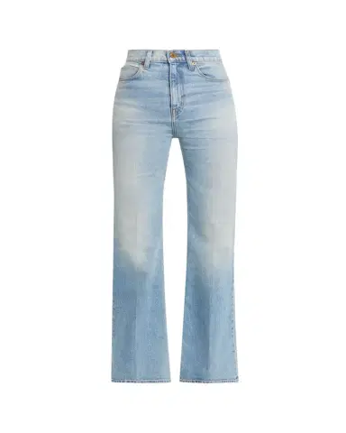 Jamie Haller The Crease Flared Jeans in Beach Indigo | Thumbnail 1 Jamie Haller The Crease Flared Jeans in Beach Indigo | Thumbnail 1