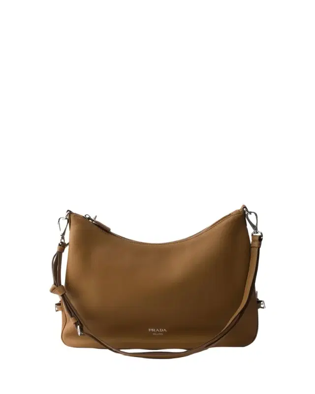 Fold Large Leather Shoulder Bag