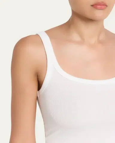 Jamie Haller Scoop-Neck Rib Undershirt | Thumbnail 5 Jamie Haller Scoop-Neck Rib Undershirt | Thumbnail 5