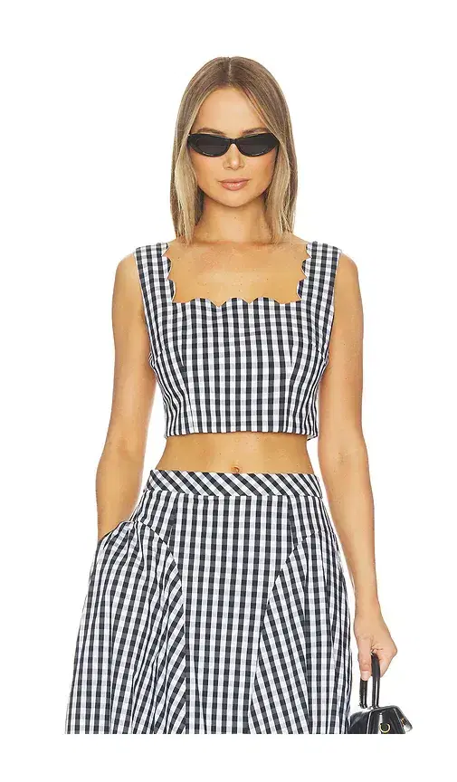 Mia Gingham Top