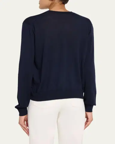 RÙADH The Oscar V-Neck Wool Sweater | Thumbnail 3 RÙADH The Oscar V-Neck Wool Sweater | Thumbnail 3