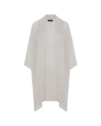 Eskandar Wide A-Line Scrunch Shawl Collar Jacket - Very Long | Thumbnail 1 Eskandar Wide A-Line Scrunch Shawl Collar Jacket - Very Long | Thumbnail 1