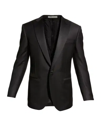 Corneliani Men's Solid Peak-Lapel Tuxedo | Thumbnail 1 Corneliani Men's Solid Peak-Lapel Tuxedo | Thumbnail 1