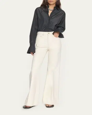 OSSOU Trace Wide Flare Jeans | Thumbnail 2