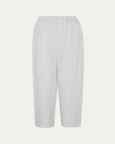 Eskandar Metallic Linen Japanese Trousers | Thumbnail 5 Eskandar Metallic Linen Japanese Trousers | Thumbnail 5