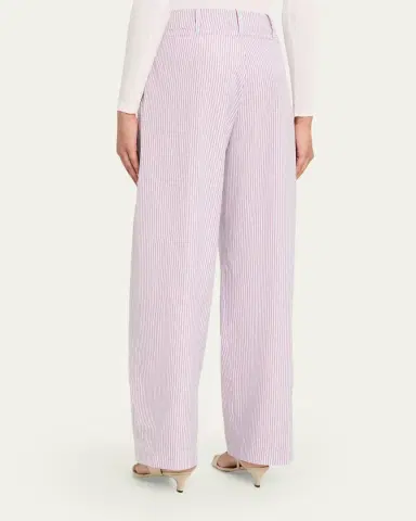 RÙADH The Dean Pinstripe Organic Cotton Pants | Thumbnail 3 RÙADH The Dean Pinstripe Organic Cotton Pants | Thumbnail 3