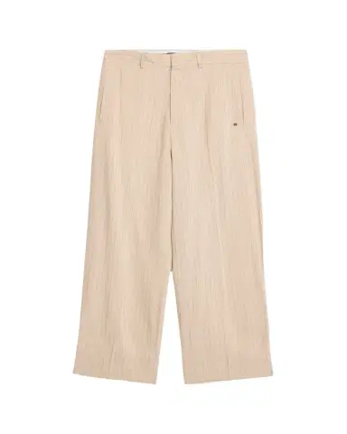 AMIRI Men's Striped Linen-Blend Tailored Pants | Thumbnail 1