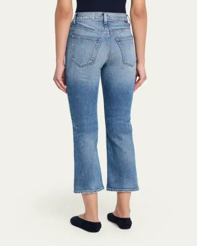 Jamie Haller The Kenickie Kickflare Crop Jeans | Thumbnail 3 Jamie Haller The Kenickie Kickflare Crop Jeans | Thumbnail 3