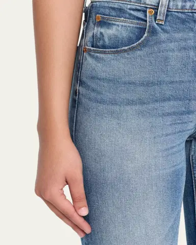Jamie Haller The Kenickie Kickflare Crop Jeans | Thumbnail 5 Jamie Haller The Kenickie Kickflare Crop Jeans | Thumbnail 5