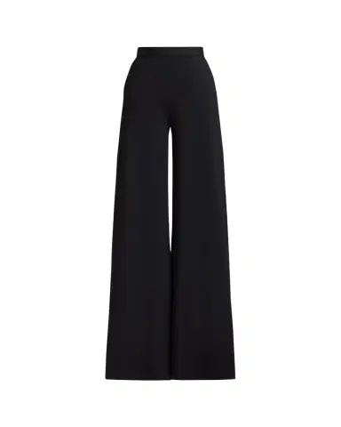 Ralph Lauren Collection Beonca Stretch Viscose Wide-Leg Pants | Thumbnail 1 Ralph Lauren Collection Beonca Stretch Viscose Wide-Leg Pants | Thumbnail 1