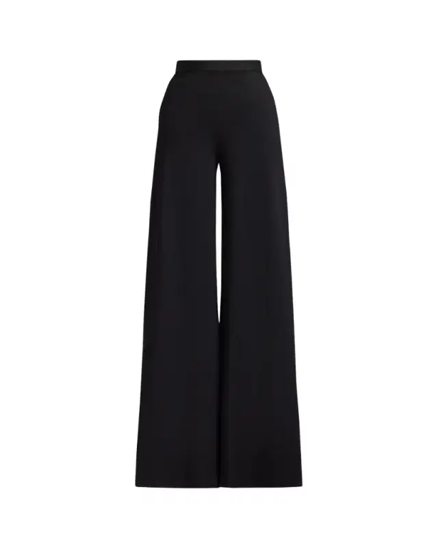 Beonca Stretch Viscose Wide-Leg Pants