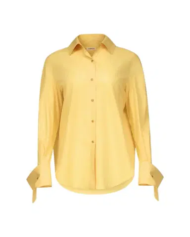 OSSOU Wren Long-Sleeve Poplin Shirt | Thumbnail 1