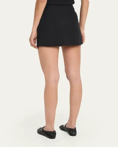 STILL HERE Kelly Nylon Mini Skirt | Thumbnail 3 STILL HERE Kelly Nylon Mini Skirt | Thumbnail 3