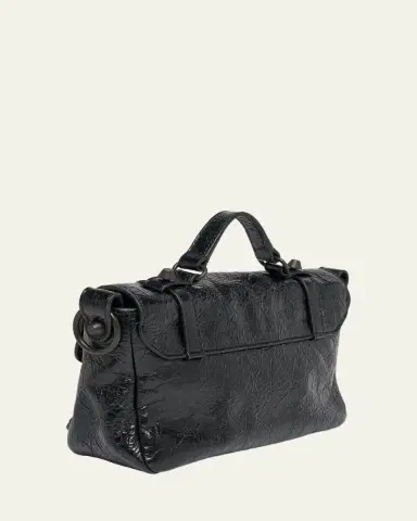 Balenciaga Le City Leather Crossbody Bag | Thumbnail 3