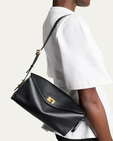 Balenciaga Le 7 Medium Leather Shoulder Bag | Thumbnail 2 Balenciaga Le 7 Medium Leather Shoulder Bag | Thumbnail 2