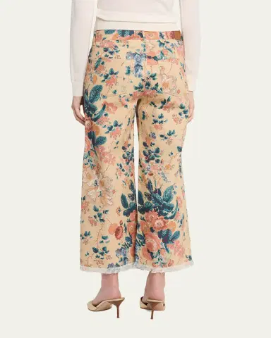Kobi Halperin Anne Cropped Floral-Print Pants | Thumbnail 3 Kobi Halperin Anne Cropped Floral-Print Pants | Thumbnail 3